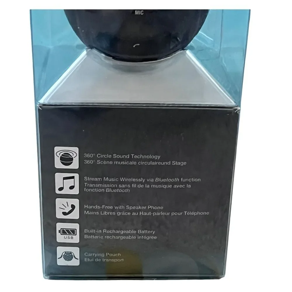 Sony Bluetooth Wireless Portable Speaker Black for iPhone/ Android NEW